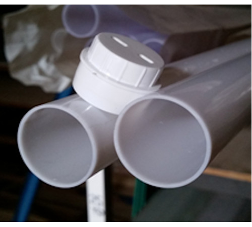 Труба из поликарбоната 32 мм Прозрачный купить в Минске