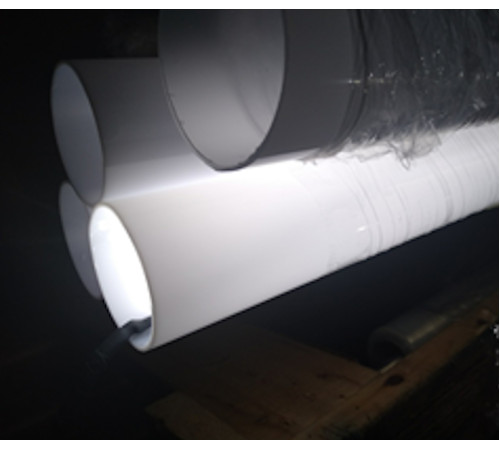 Труба из поликарбоната 63 мм Прозрачный купить в Минске