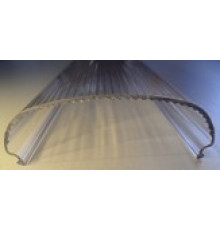 Рассеиватель РС76 (рифленый) Прозрачный