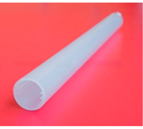 Труба из поликарбоната 15 мм белый (с пазом) купить в Минске