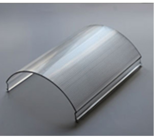 Рассеиватель из поликарбоната 200 мм Прозрачный купить в Минске