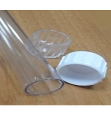 Труба из поликарбоната 25 мм толщина 1,2 мм Опал S/L